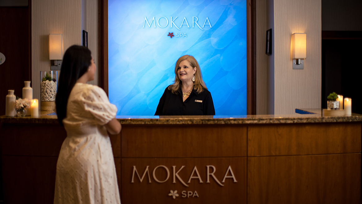 Mokara Spa Front Desk